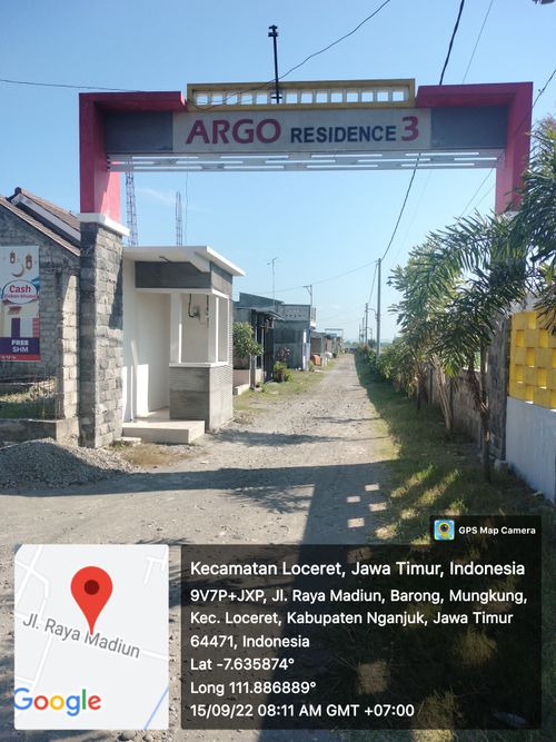foto gerbang perumahan ARGO RESIDENCE