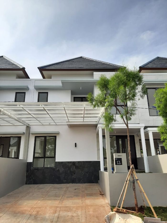 foto tampak rumah tipe KALINDA B8-12A perumahan Kedaton Park Tahap 1
