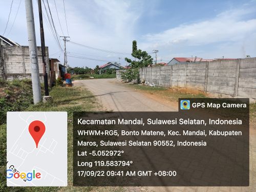 foto posisi tengah perumahan THE BANDARA RESIDENCE