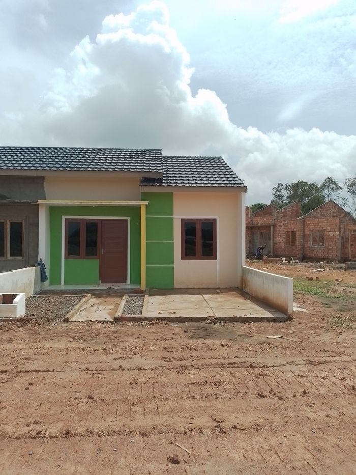 foto tampak rumah tipe 36 subsidi perumahan MUTIARA BARANGAN 5