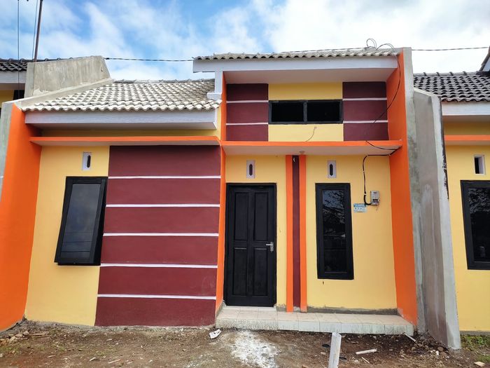 foto tampak rumah tipe 32/60 perumahan GREEN PERMATA GENDOH 2