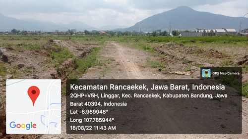 foto posisi tengah perumahan Pesona Linggar Residence