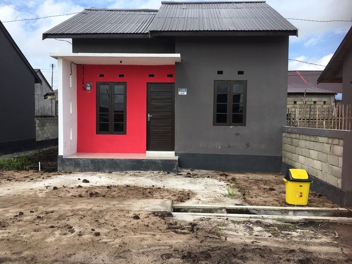 foto tampak rumah tipe 36 SUBSIDI perumahan GRAND SANUR GRIYA TAMA II