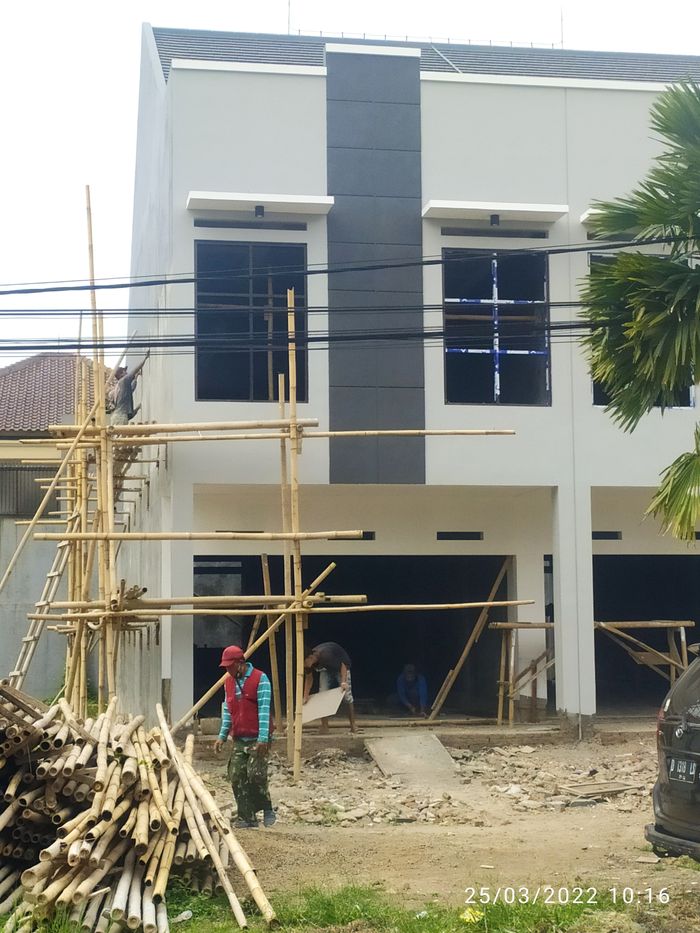 foto denah rumah tipe 156/150 perumahan BATUNUNGGAL INDAH ESTATE BI & BIR