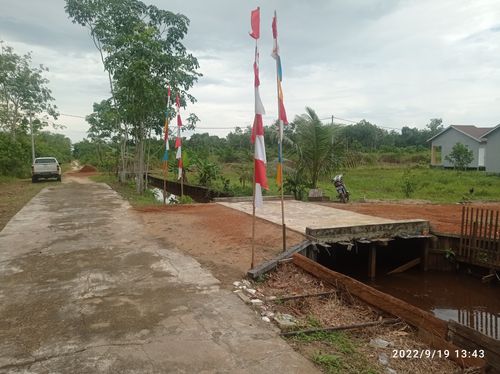 foto posisi tengah perumahan PURI PESONA INDAH