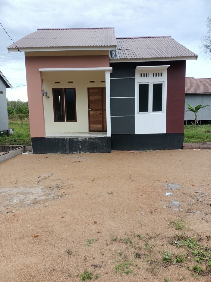 foto tampak rumah tipe subsidi  36 m2 perumahan PURI PESONA INDAH