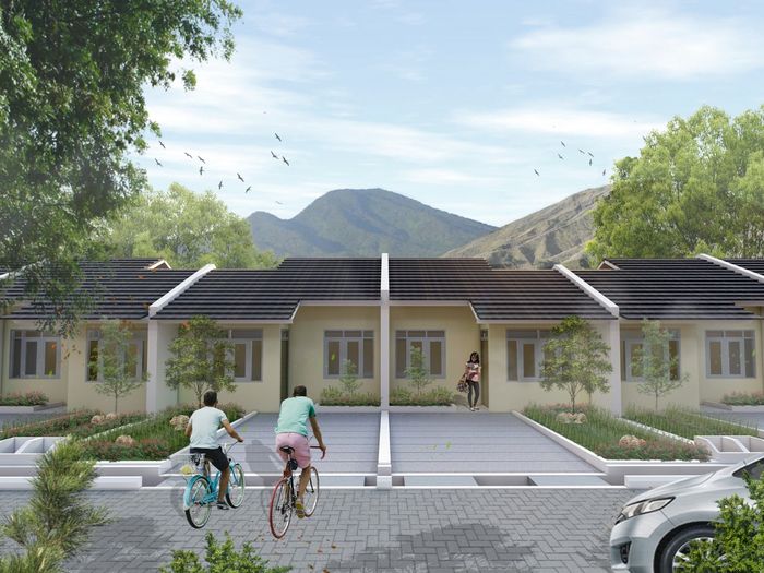 foto tampak rumah tipe 25/72 (149) perumahan Bumi Karya Indah
