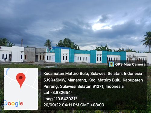foto posisi tengah perumahan GRAHA MADANI II BULU
