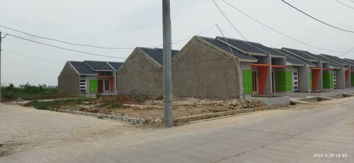 foto posisi tengah perumahan Griya Family 4 Cibitung Tahap 4 Muktiwari