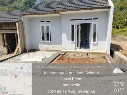 foto contoh rumah perumahan TOGA ASRI DUA