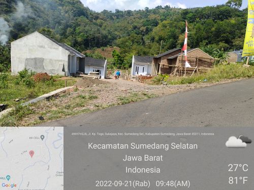 foto gerbang perumahan TOGA ASRI DUA