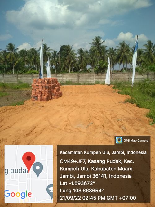 foto posisi tengah perumahan VILLA BERLIAN 1