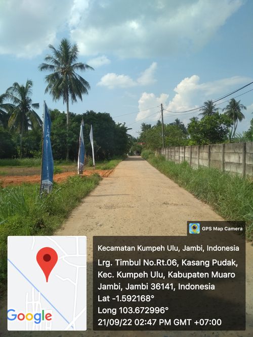 foto gerbang perumahan VILLA BERLIAN 1