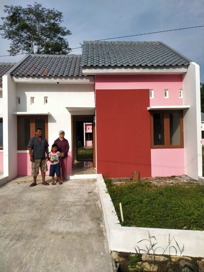 foto tampak rumah tipe 26/62 perumahan Graha Sejahtera Tanjung