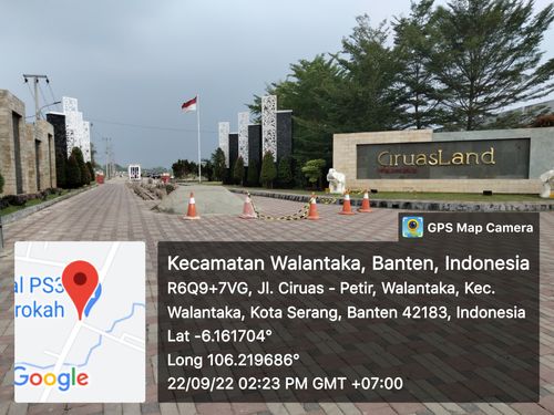 foto gerbang perumahan CIRUASLAND TAHAP 2