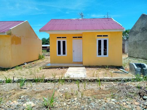 foto contoh rumah perumahan kembar residence