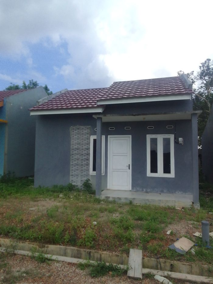 foto tampak rumah tipe 36/97 perumahan Vanilla Garden Residence