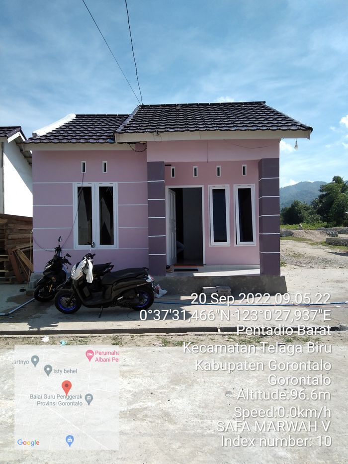 foto tampak rumah tipe 36 perumahan SAFA MARWAH V