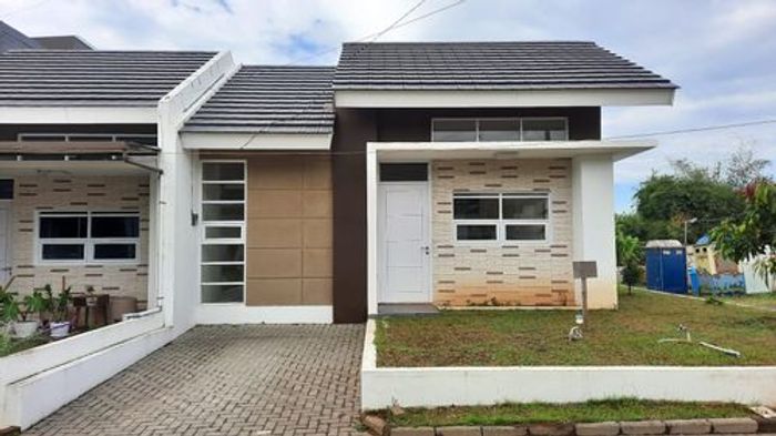 foto tampak rumah tipe 36/136 perumahan GREEN HARMONI RESIDENCE