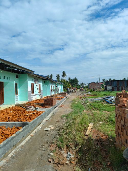 foto posisi tengah perumahan Perumahan Trea Hamparan Permai