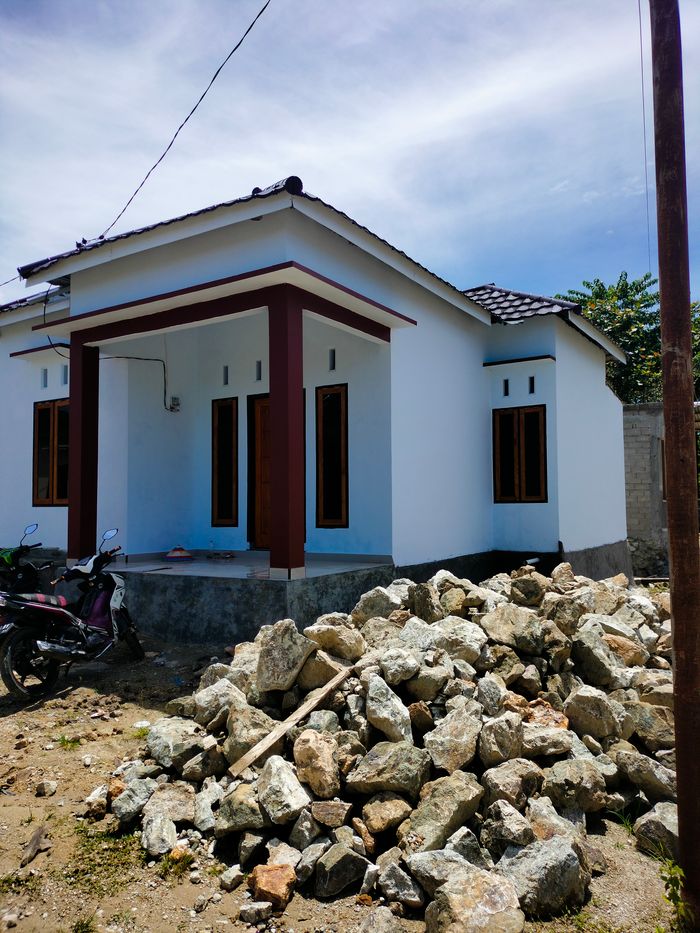 foto tampak rumah tipe 36 perumahan SURYA PAGI 2