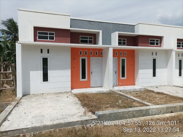 foto tampak rumah tipe Rumah Subsidi perumahan Mars Residence 2