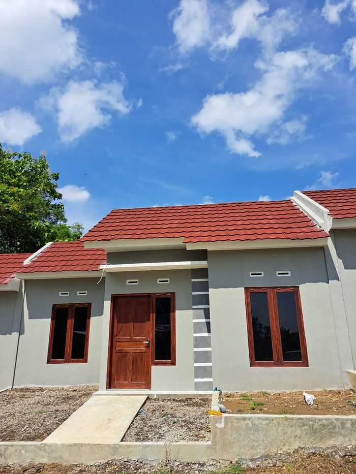 foto tampak rumah tipe 32 perumahan Turi Mulya Indah