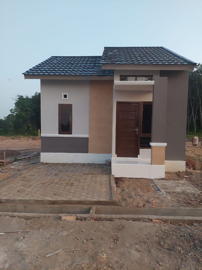foto tampak rumah tipe 36 (subsidi) perumahan VILLA TALBU