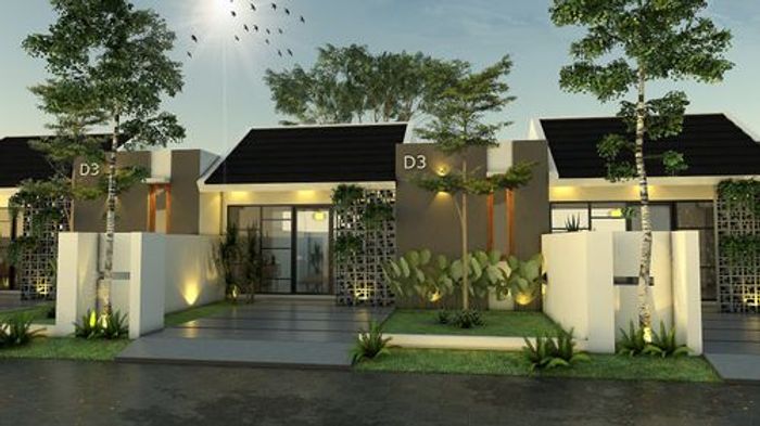 foto tampak rumah tipe 27 perumahan GREEN ASIA TAHAP III