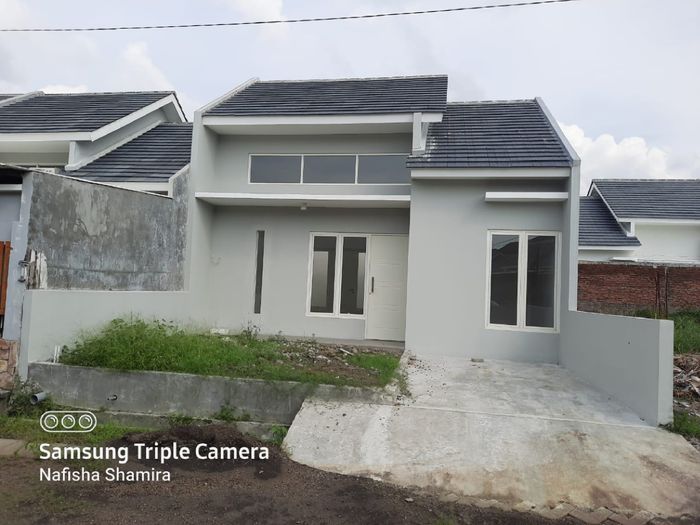 foto denah rumah tipe A5 perumahan GRAND ALOHA REGENCY
