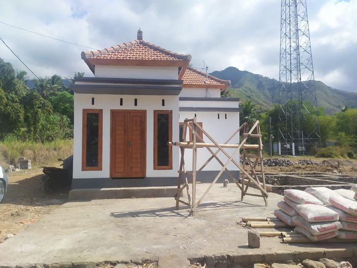 foto tampak rumah tipe 36 perumahan PERMAI LESTARI BUKTI