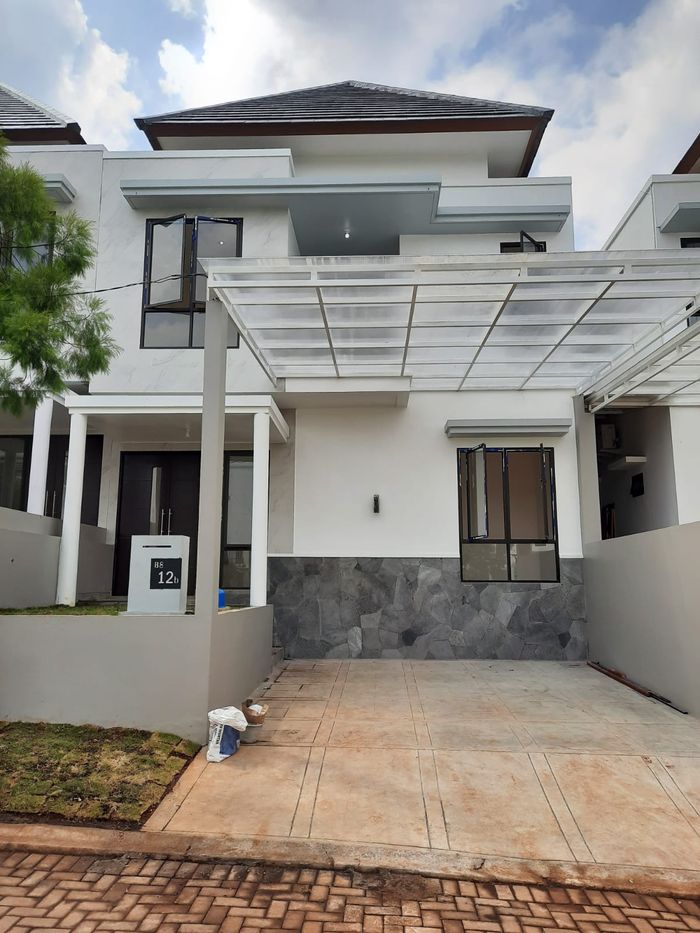 foto tampak rumah tipe KALINDA B8-12B perumahan Kedaton Park Tahap 1