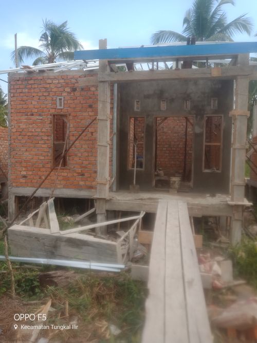 foto contoh rumah perumahan Permata Hijau Lima