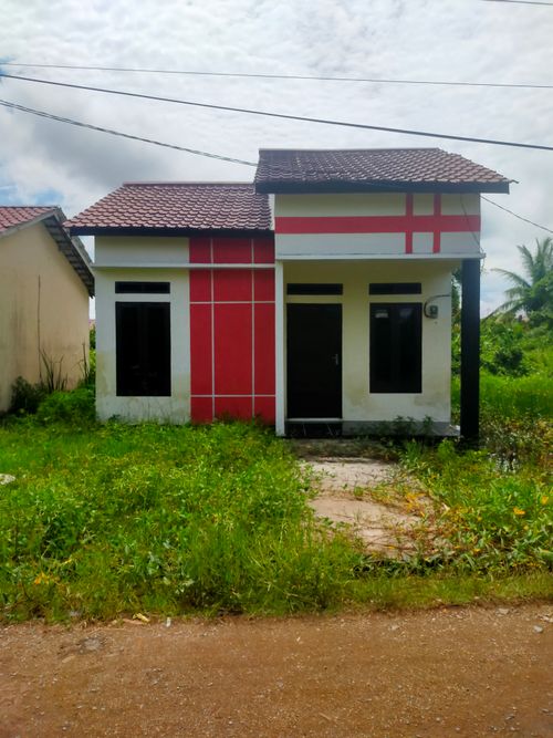 foto contoh rumah perumahan Komplek Kota Berlian Blok A