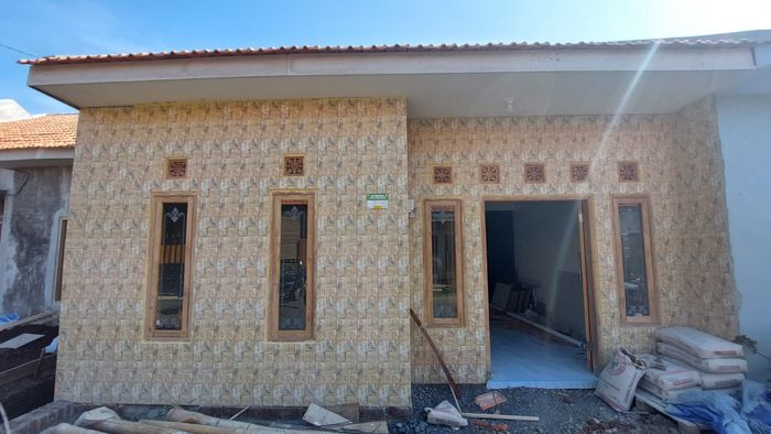 foto tampak rumah tipe 36 perumahan BENGAWAN INDAH