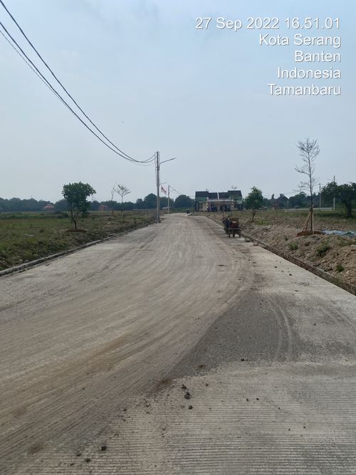 foto posisi tengah perumahan Taman baru kemeranggen 2