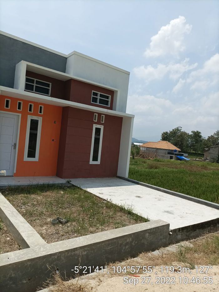 foto tampak rumah tipe Rumah Subsidi perumahan Mars Residence 2