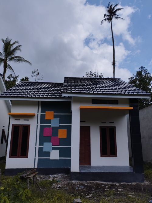 foto contoh rumah perumahan Pesona Karya Residence Blok B