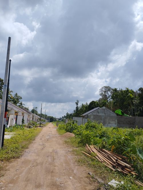 foto gerbang perumahan Pesona Karya Residence Blok B