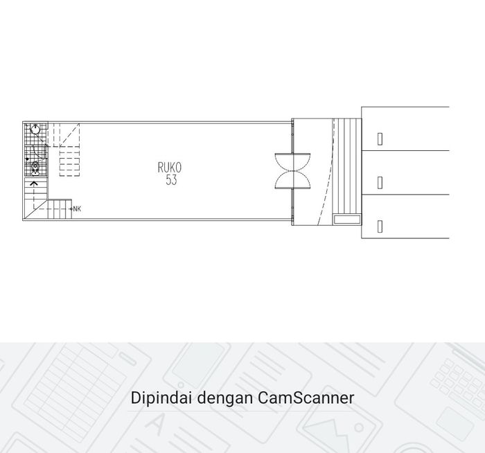 foto denah rumah tipe RUKO perumahan VIDA VIEW APARTEMEN TOWER BRENSVILLE