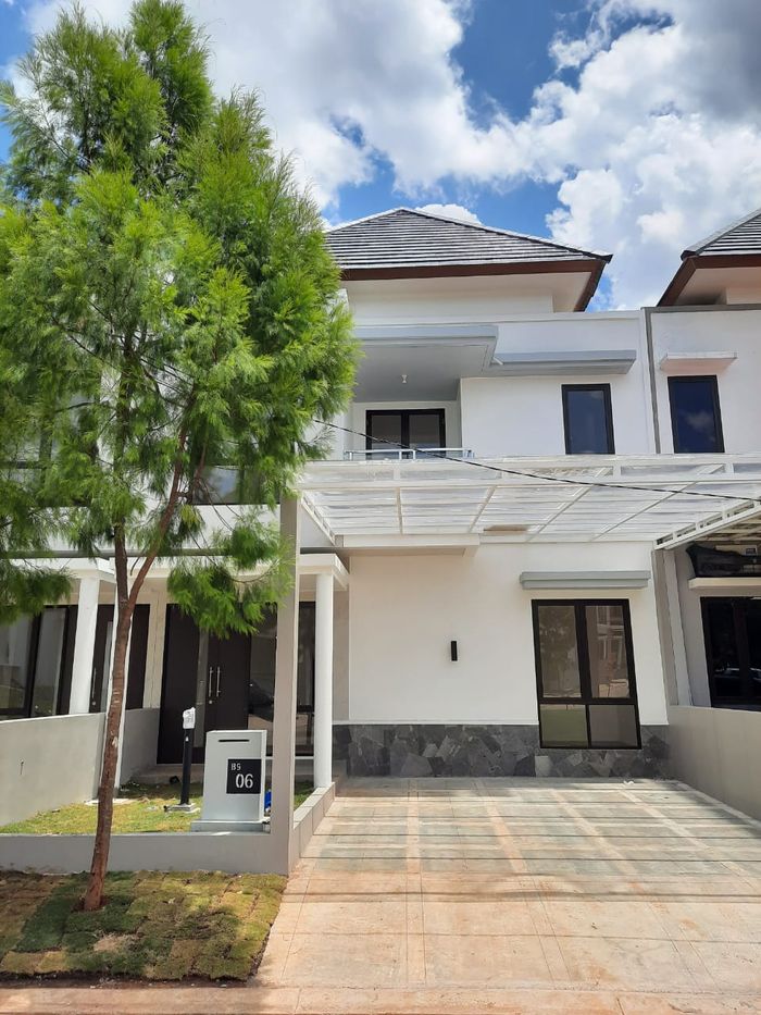 foto tampak rumah tipe KALINDA B9-6 perumahan Kedaton Park Tahap 1