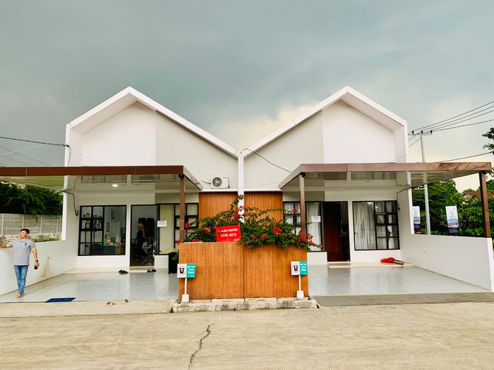 foto tampak rumah tipe 45/72 perumahan AVANI GYOEN RESIDENCE TAHAP 2