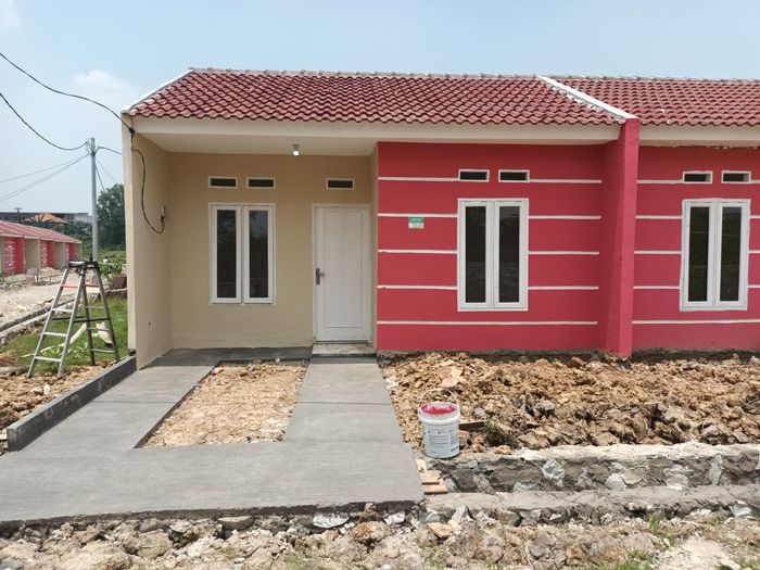 foto tampak rumah tipe 29/60 perumahan SUKASEJATI RESIDENCE