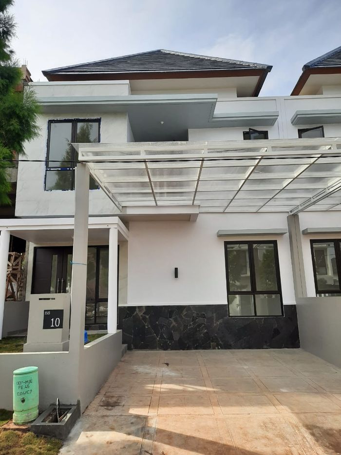 foto tampak rumah tipe KALINDA B8-10 perumahan Kedaton Park Tahap 1