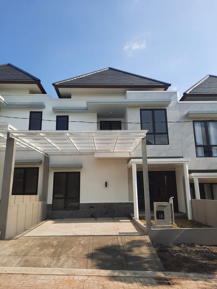 foto tampak rumah tipe KALINDA C3-6 perumahan Kedaton Park Tahap 1