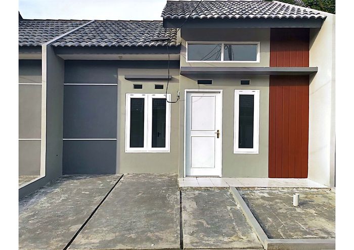 foto tampak rumah tipe Lily Blok B7 - 11 perumahan Kiara Garden 2 (TAHAP 3)