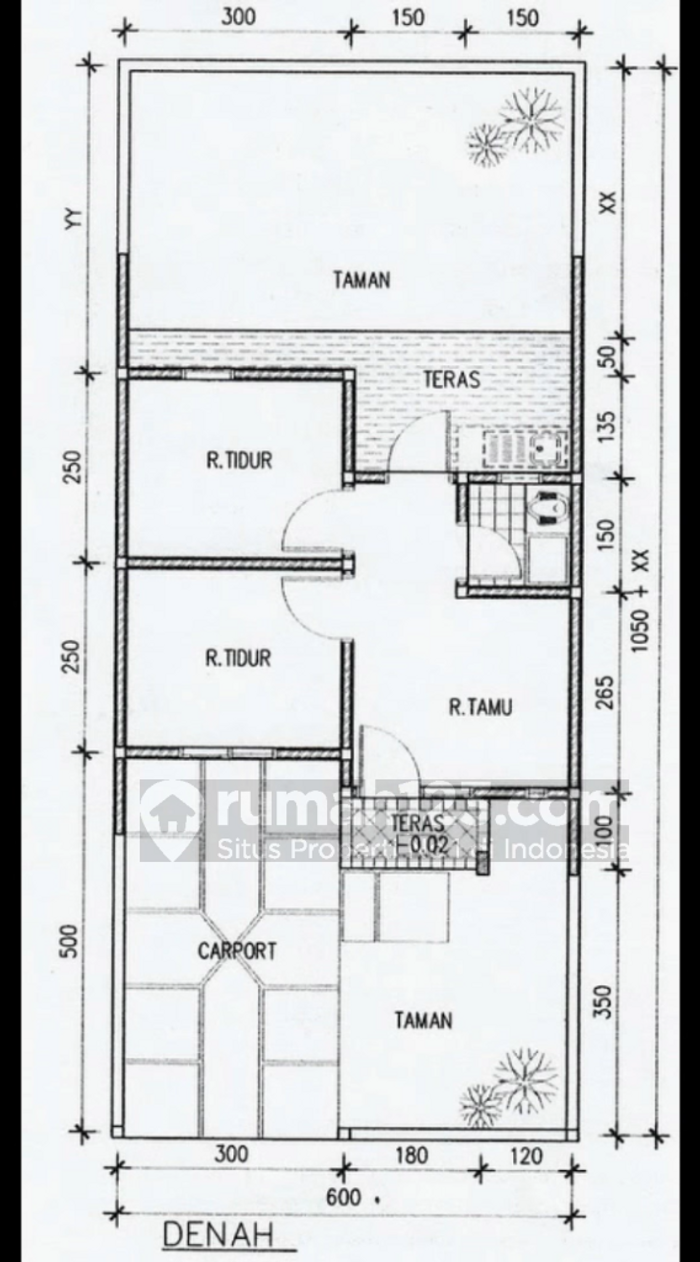 foto denah rumah tipe 36 perumahan PERUMAHAN GRIYA CENDANA SIDODADI 2