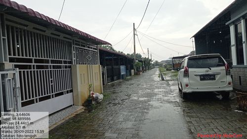 foto posisi tengah perumahan CENGKEH TURI ASRI