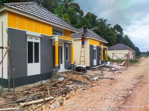 foto posisi tengah perumahan Permata Zhara 1