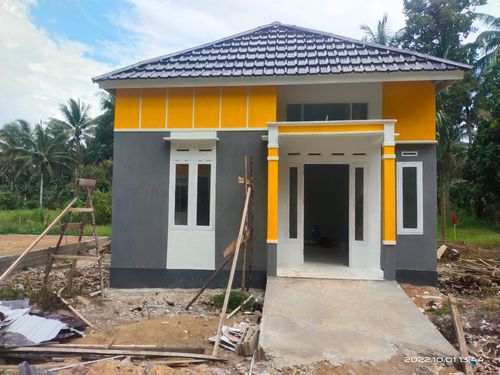 foto contoh rumah perumahan Permata Zhara 1